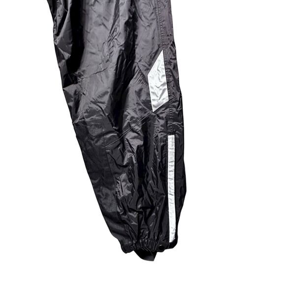 Tourmaster Elite 3.0 Rainsuit Pants Men’s L Black Nylon Reflective Waterproof - Picture 3 of 12